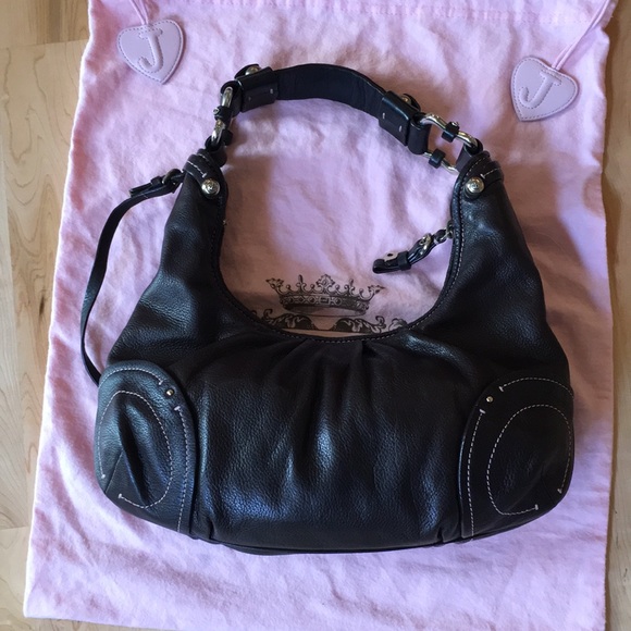 Juicy Couture Vintage Genuine Leather Shoulder Bag - Picture 8 of 15